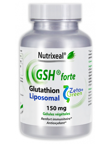 Glutathion réduit liposomal (GSH) , encapsulation liposomale haute qualité ZetaGreen®