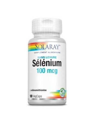 selenium 100 mcg 90 gelules solaray