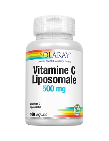 Vitamine C liposomale - Solaray - 100 gélules