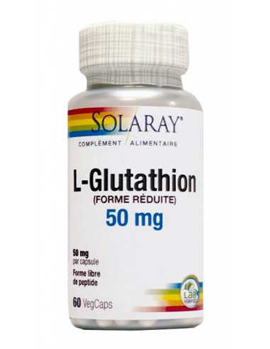 L-glutathion Solaray : glutathion réduit.