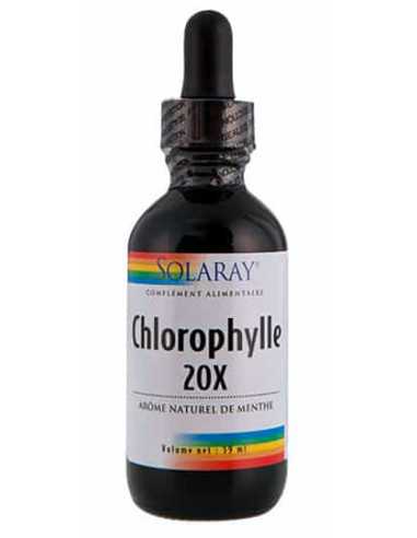 Chlorophylle extrait liquide 20x Laboratoire Solaray