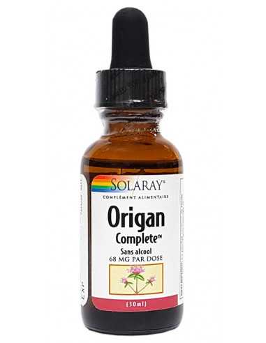Origan Complete formule liquide huile d'origan Solaray