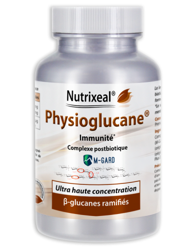 PhysioGlucane® - Nutrixeal - Bêta-glucanes de levures postbiotiques M-Gard®