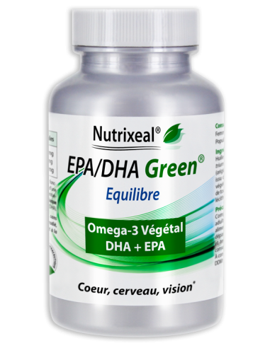 EPA/DHA Green® Equilibre - Nutrixeal - omega-3 EPA + DHA vegan